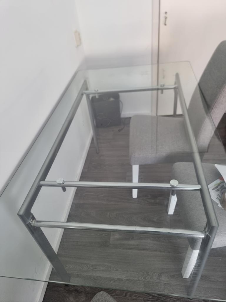Eettafel, Huis en Inrichting, Tafels | Eettafels, Ophalen of Verzenden, Rechthoekig, 50 tot 100 cm