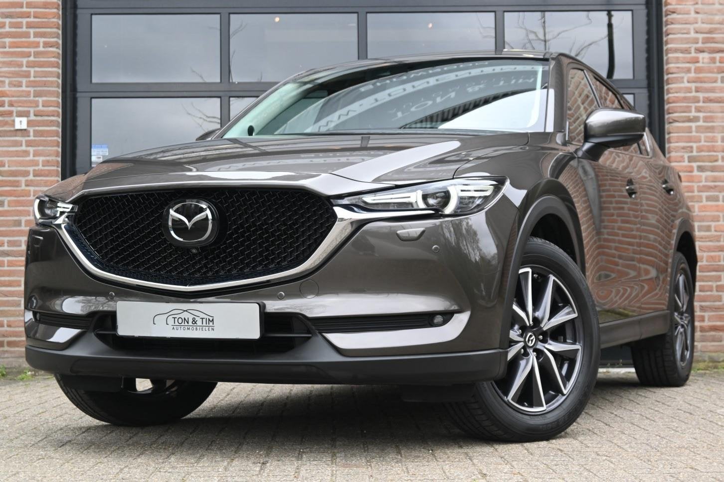 Mazda CX-5 2.5 SkyActiv-G 194 GT-M 4WD Trekhaak Leder Cruise, Auto's, Mazda, 15 km/l, 4 cilinders, 2000 kg, Leder