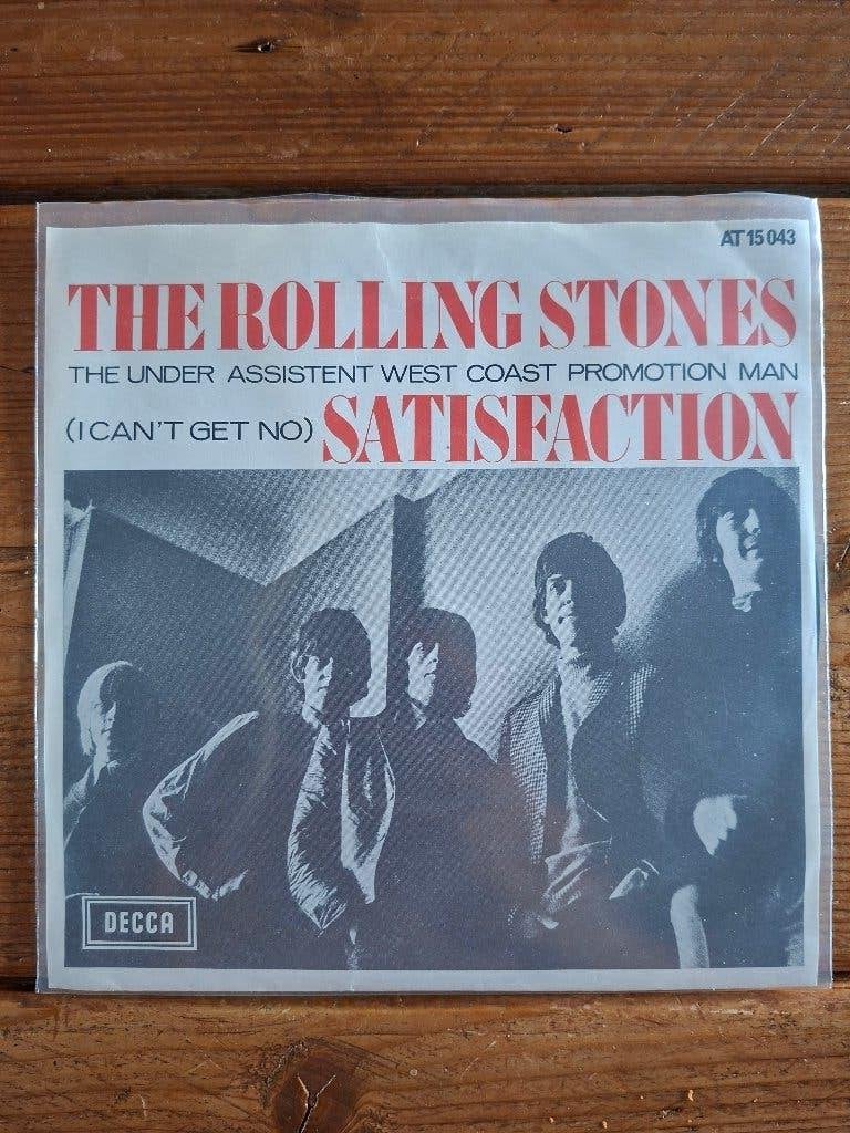 The Rolling Stones - (I can't get no) Satisfaction, Verzenden, Overige genres, 7 inch, Zo goed als nieuw