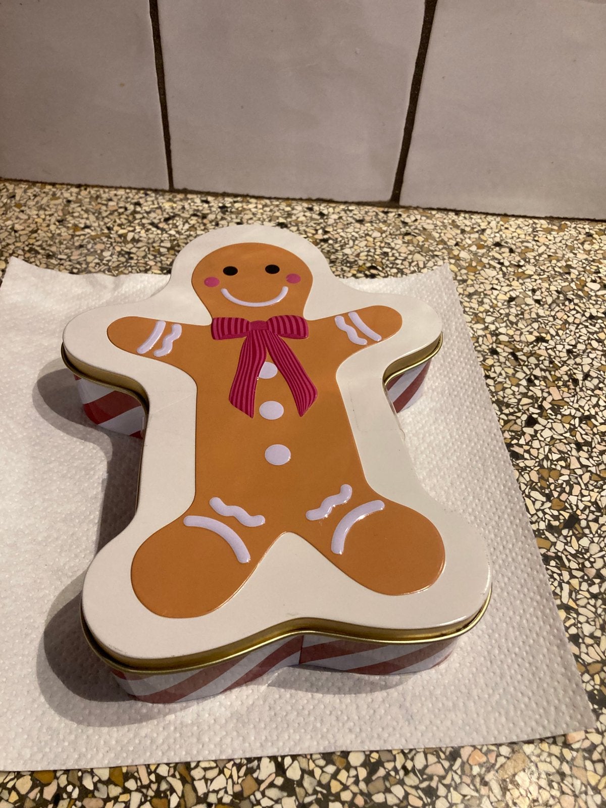 Blik koekmannetje, Verzamelen, Blikken, Ophalen of Verzenden, Zo goed als nieuw, Overige