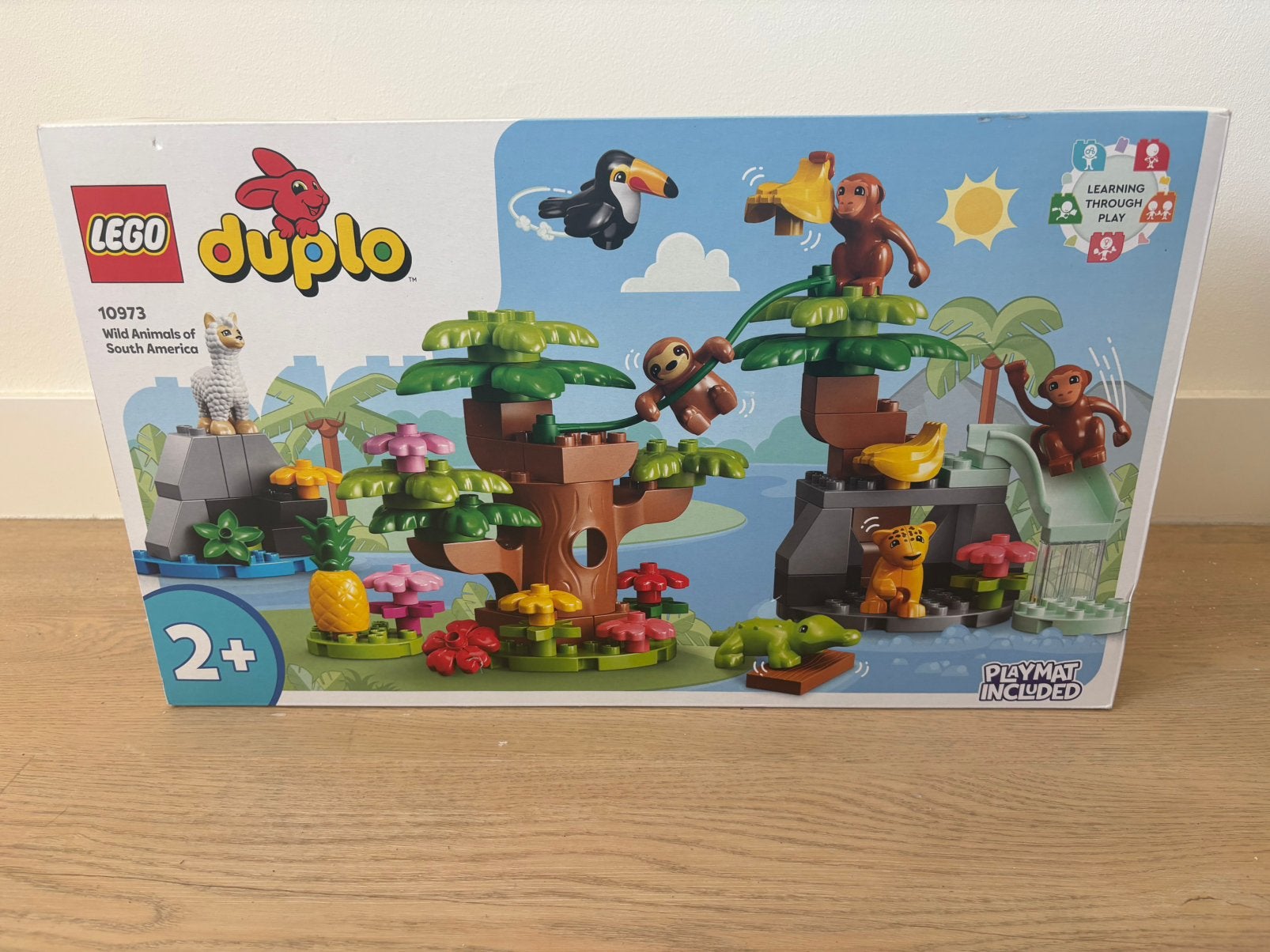 Duplo wilde dieren van Zuid Amerika 10973, Ophalen of Verzenden, Zo goed als nieuw, Complete set, Duplo