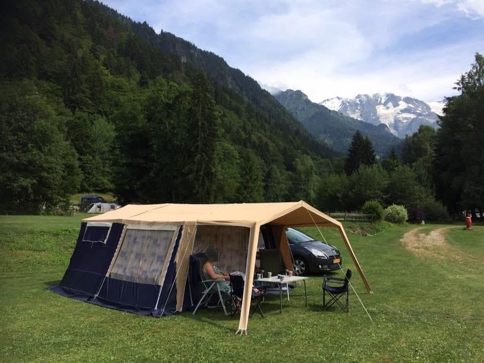 vouwwagen Trigano Oceane 240, Ophalen, Trigano, Blauw, Aanwezig