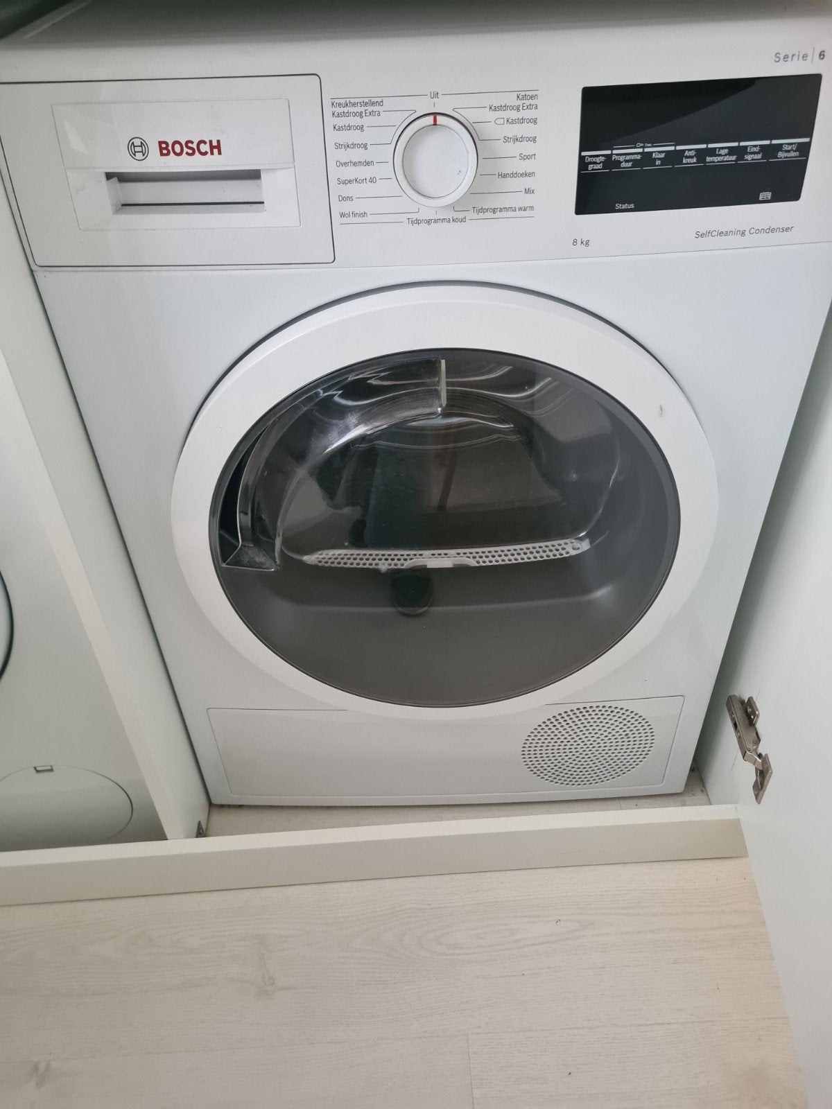 Te koop Bosch wasmachine en condensdroger