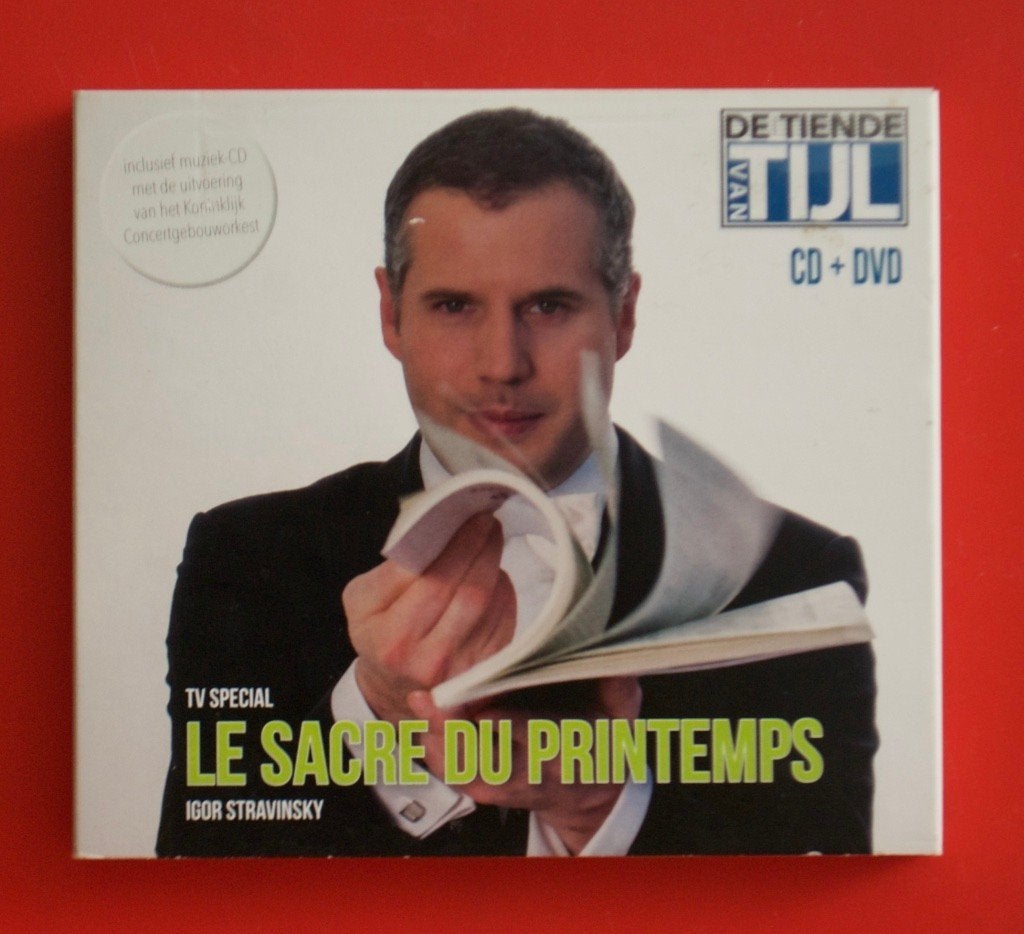 cd + dvd De tiende van Tijl Le sacre du printemps Beckand, Cd's en Dvd's, Cd's | Klassiek, Inclusief DVD, Overige typen, Ophalen of Verzenden