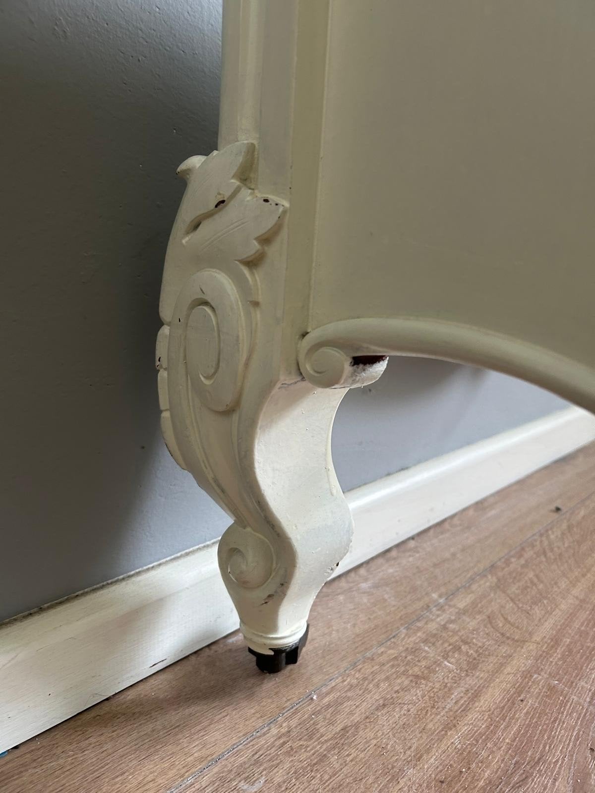 Antiek bed - Wit geschilderd, Ophalen