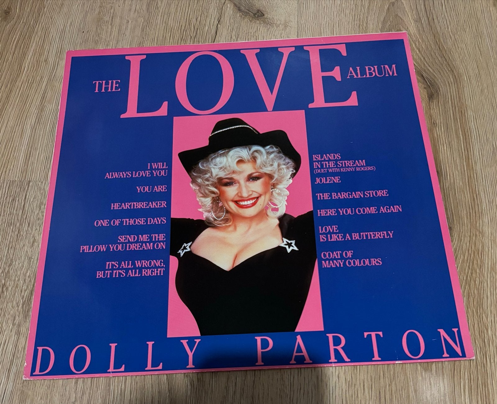 Dolly Parton - The Love Album LP (Vinyl), Gebruikt, 1980 - 1989, Ophalen of Verzenden, 12 inch
