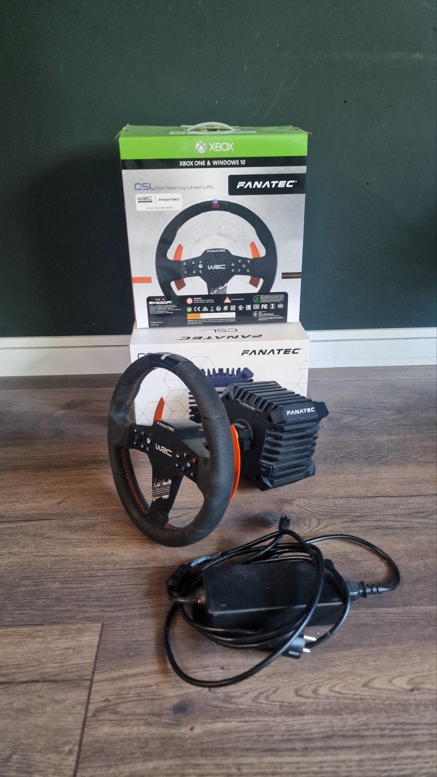 Fanatec CSL DD 8Nm met CSL Elite Stuur WRC, Racestuur, Gebruikt, Ophalen of Verzenden, Direct drive