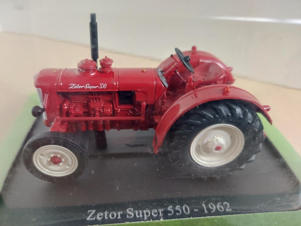 Zetor Super 550 1/43 editions Atlas, Verzenden, Zo goed als nieuw, Tractor of Landbouw, Overige merken