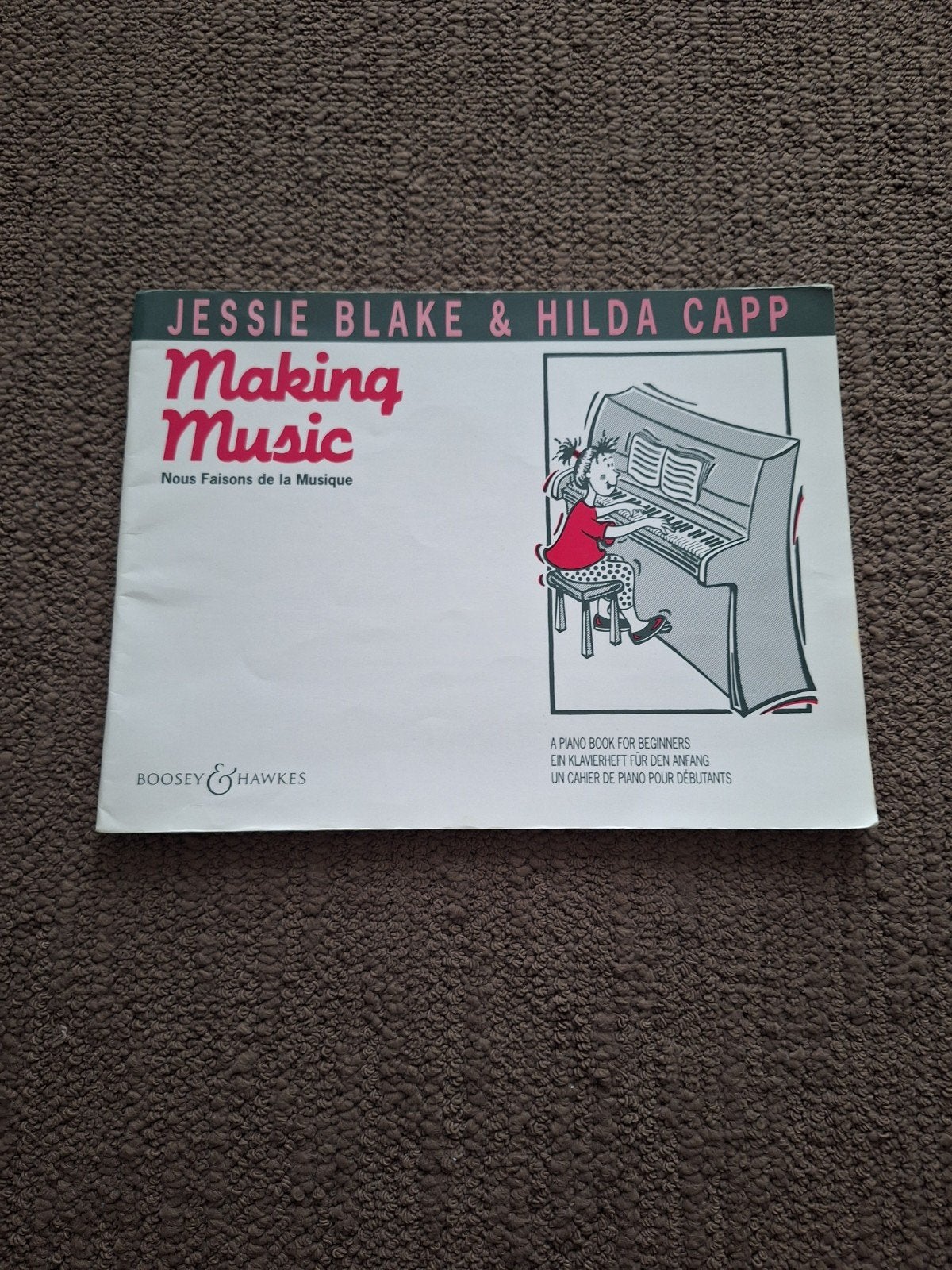 Pianomuziek: Making Music - Een beginnersboek voor piano, Klassiek, Les of Cursus, Ophalen of Verzenden, Zo goed als nieuw