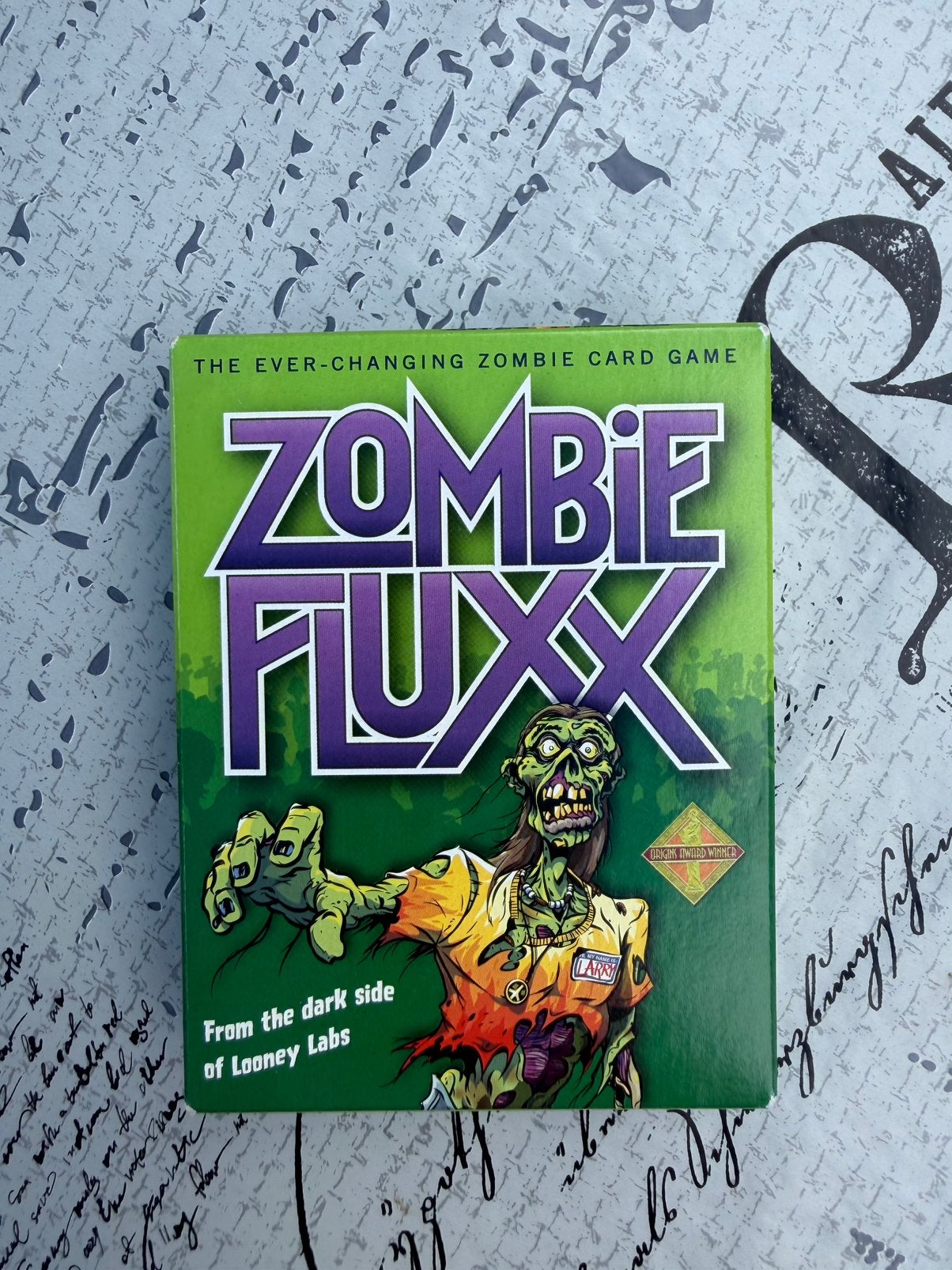Zombie Fluxx - Engels kaartspel - Zo goed als nieuw, Drie of vier spelers, Ophalen of Verzenden, Zo goed als nieuw