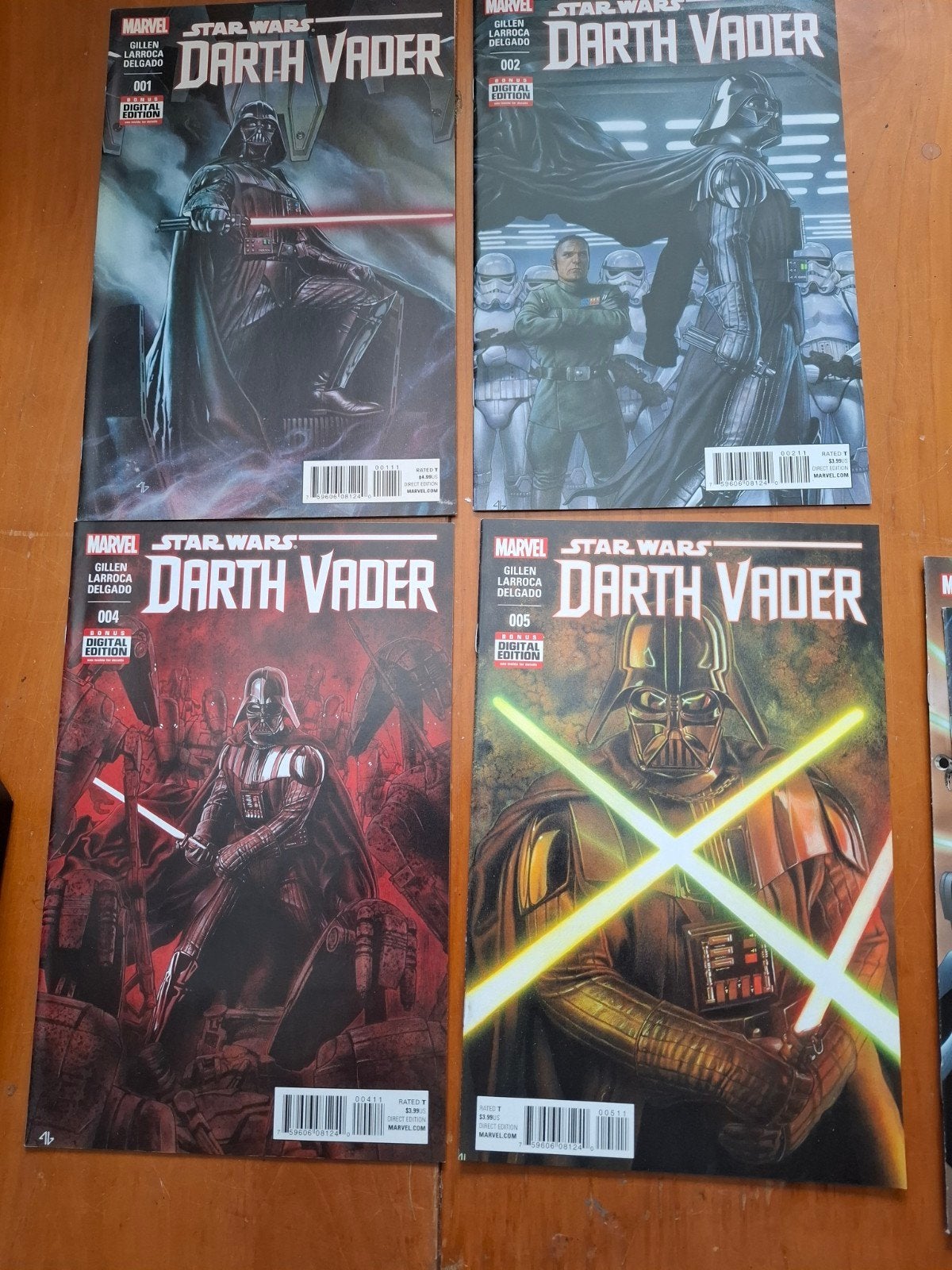 Star wars Darth Vader diverse comics, Meerdere comics, Ophalen of Verzenden, Zo goed als nieuw, Amerika
