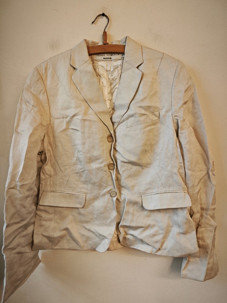 Blazer Natan, Beige, Maat 42/44 (L), Ophalen of Verzenden, Zo goed als nieuw