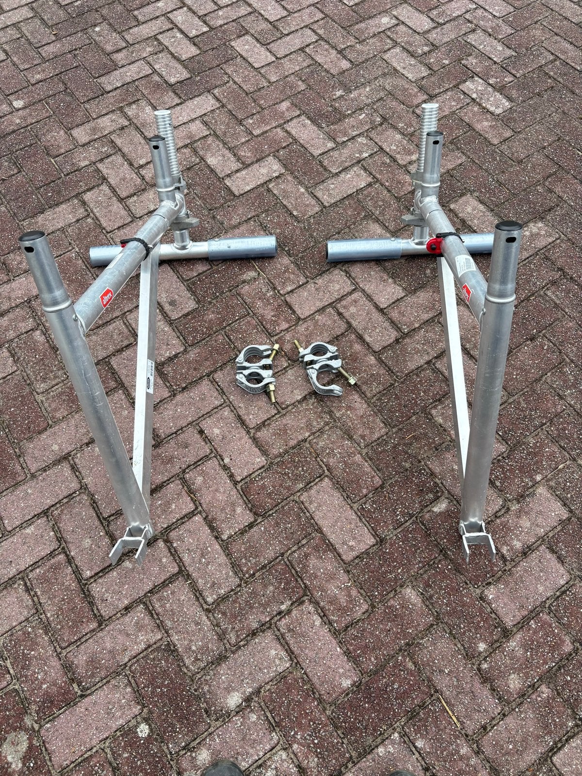 Altrex uitwijkconsole voor steiger, Doe-het-zelf en Verbouw, Steigers, Ophalen, Gebruikt, Rolsteiger of Kamersteiger, Minder dan 2 meter