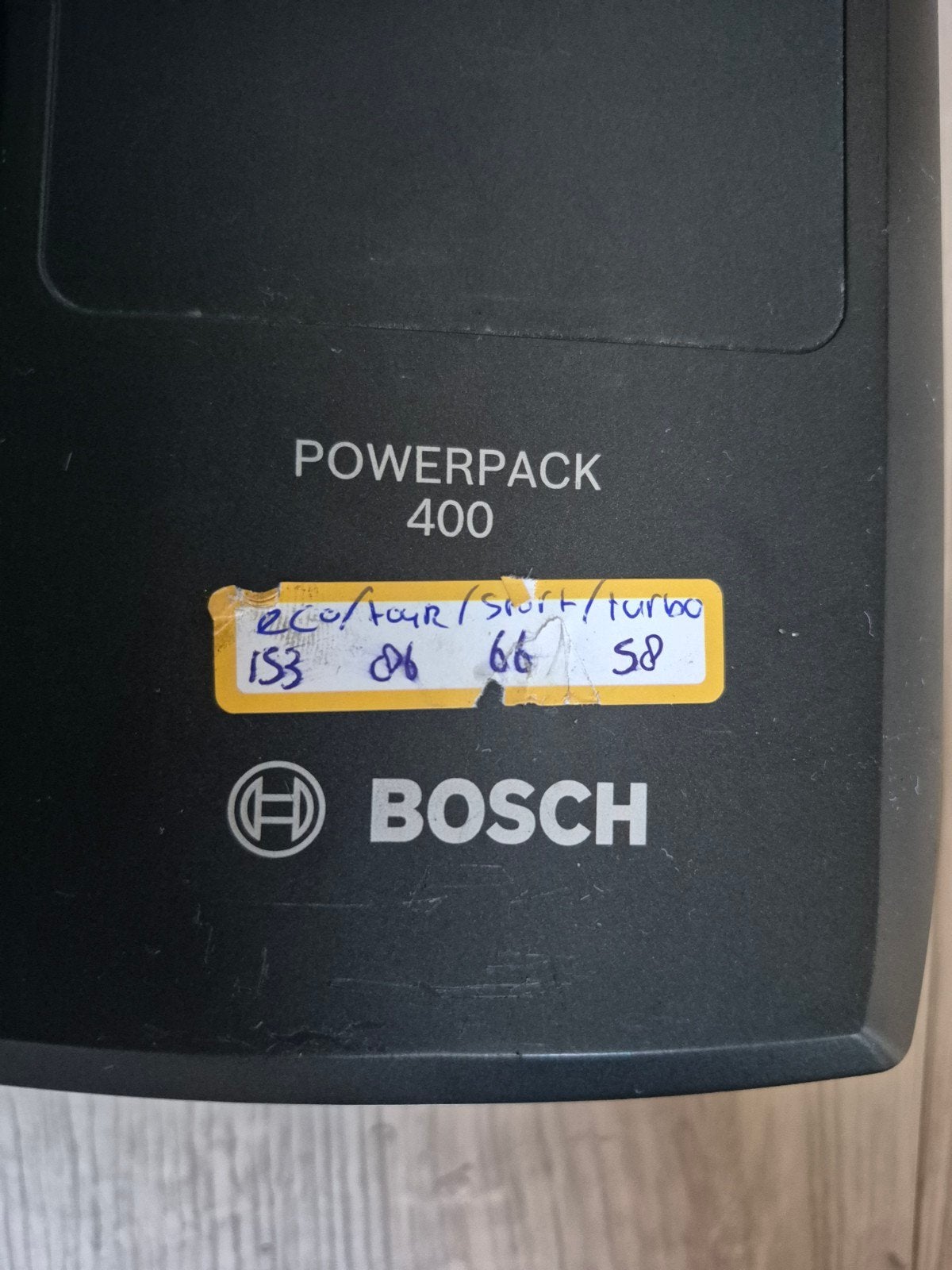 Bosch powerpack 400 153/58km op 1 volle lading, Ophalen of Verzenden, Zo goed als nieuw
