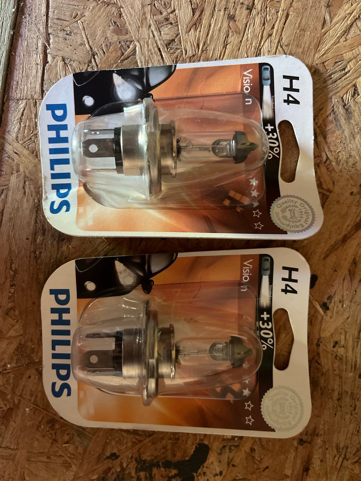 Philips H4 Vision Autolampen +30% Licht - Nieuw (2 stuks), Ophalen of Verzenden, Nieuw