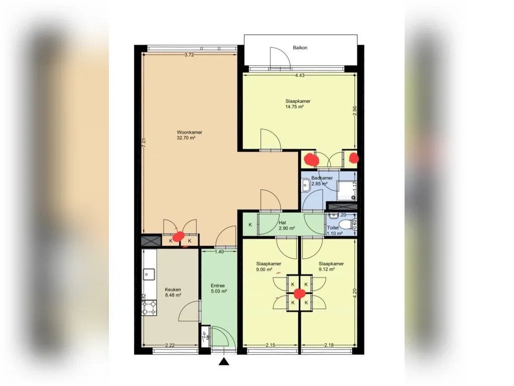 NIEUW! Woonruimte te huur Maasstraat, Alkmaar, Huizen en Kamers