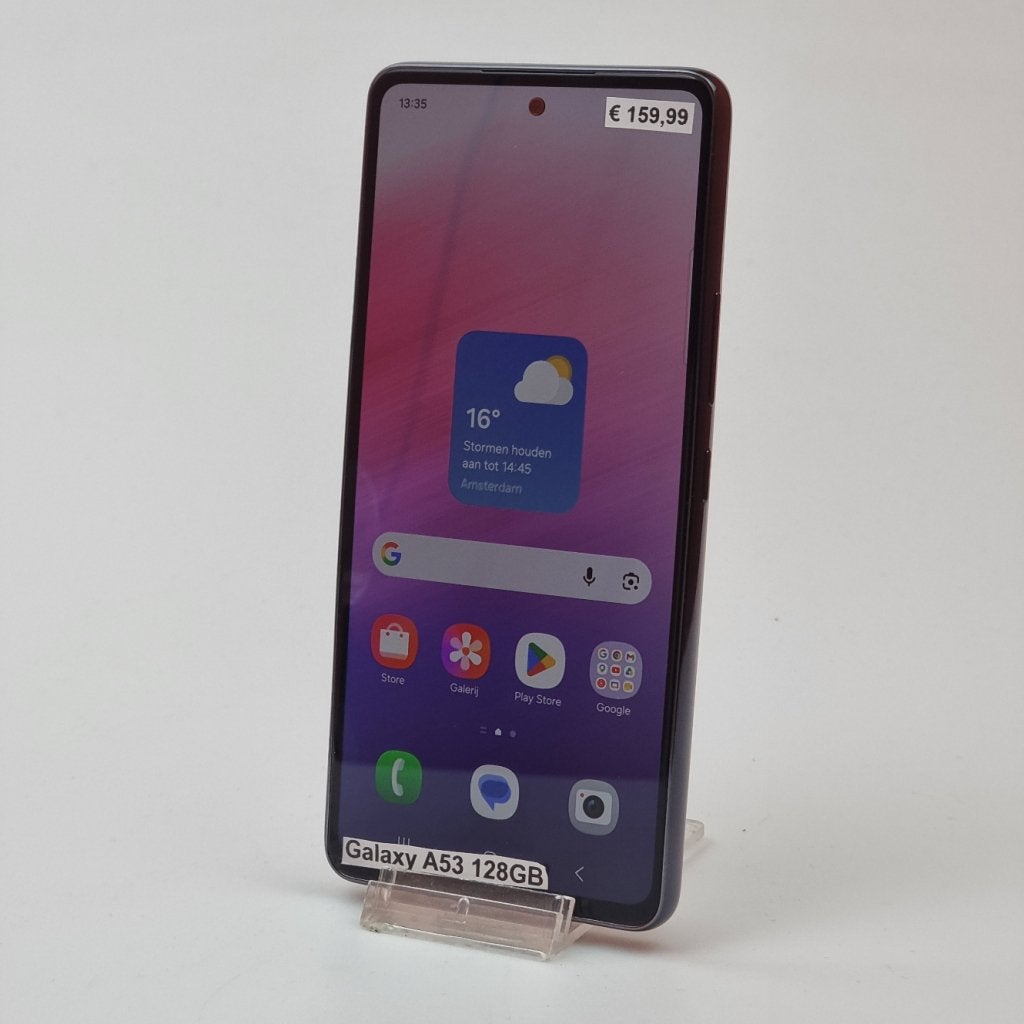 Samsung Galaxy A53 5G 128GB Zwart | In Nette Staat, Samsung, Zo goed als nieuw, Support@Samsung.com, 129, Samsung-ro, Yeongtong-gu
Suwon-si, Gyeonggi-do 16677
South Korea