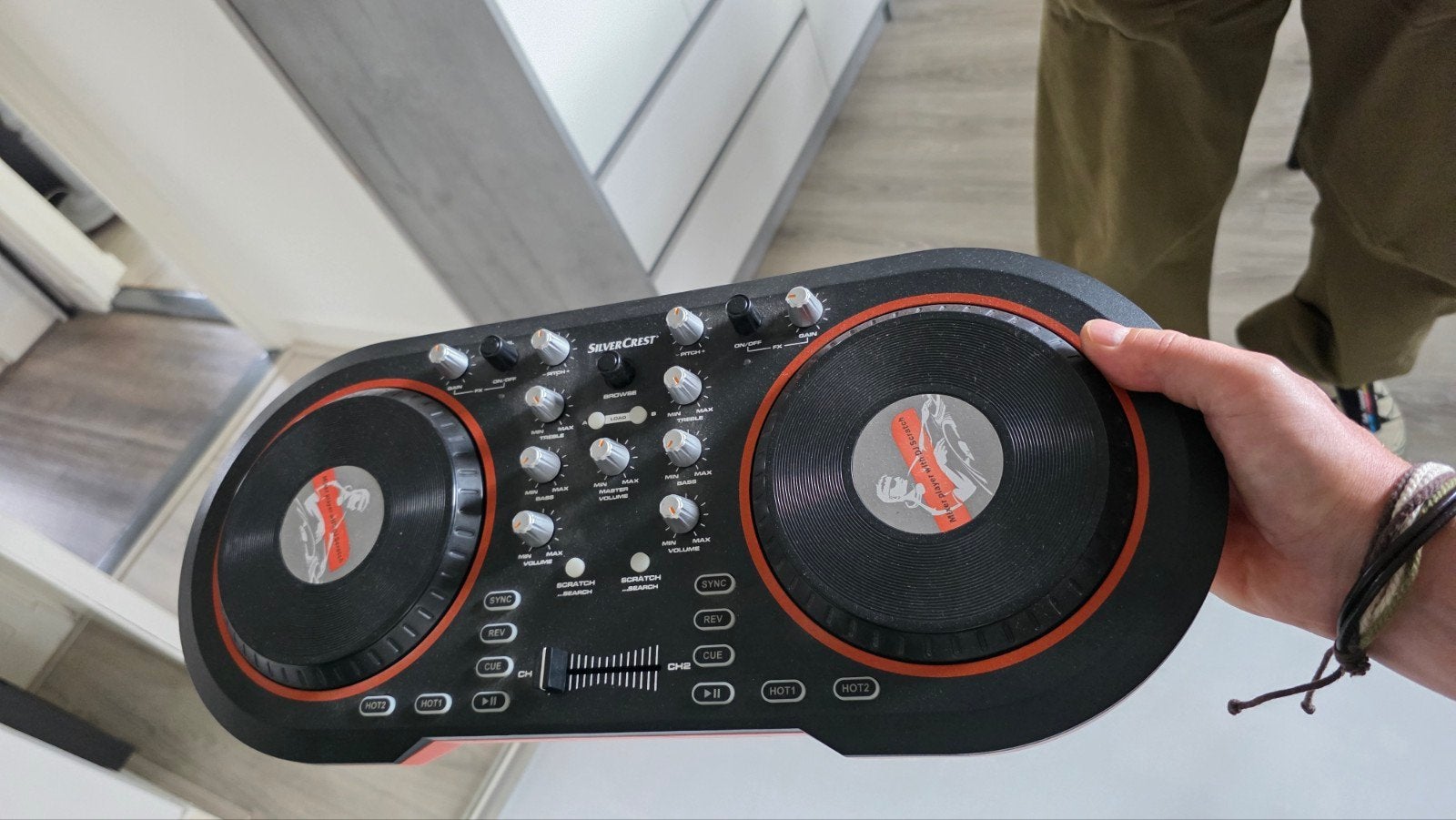 SilverCrest DJ Set - Mixer Player met DJ Scratch Functie, Ophalen of Verzenden