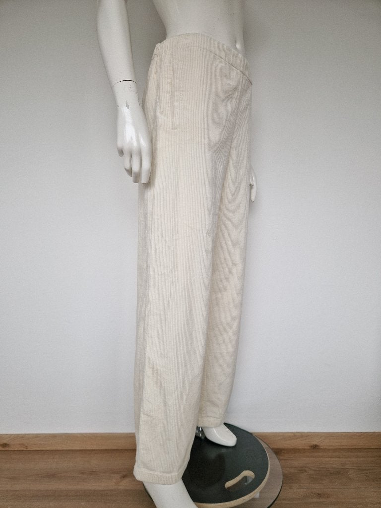 Marc O’Polo ribcord broek | Maat 38 | Ecru |, Maat 38/40 (M), Overige kleuren, Marc O’Polo, Nijmegen