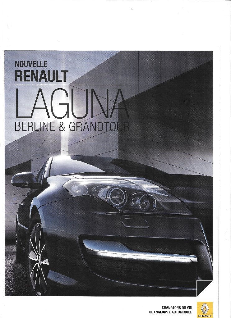 RENAULT LAGUNA  2014, Boeken, Auto's | Folders en Tijdschriften, Zo goed als nieuw, Renault, Ophalen of Verzenden