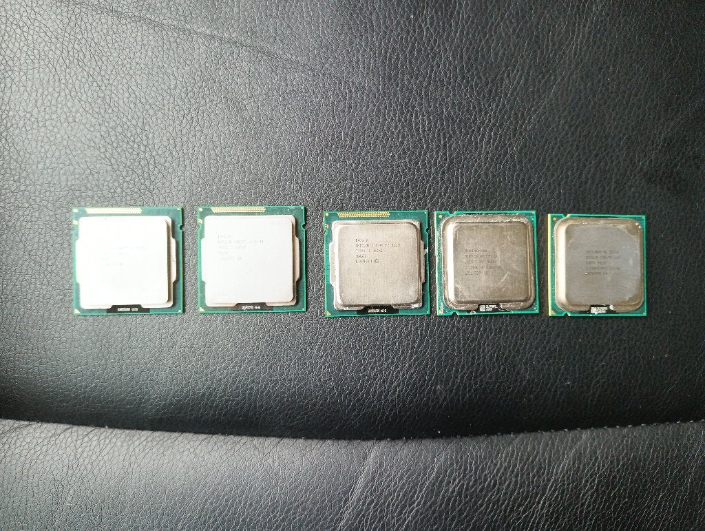 5 Processor , 2 keer , i3 ,1 maal  Xenon en 2 Core2duo, Computers en Software, Ophalen, Nieuw, 3 tot 4 Ghz
