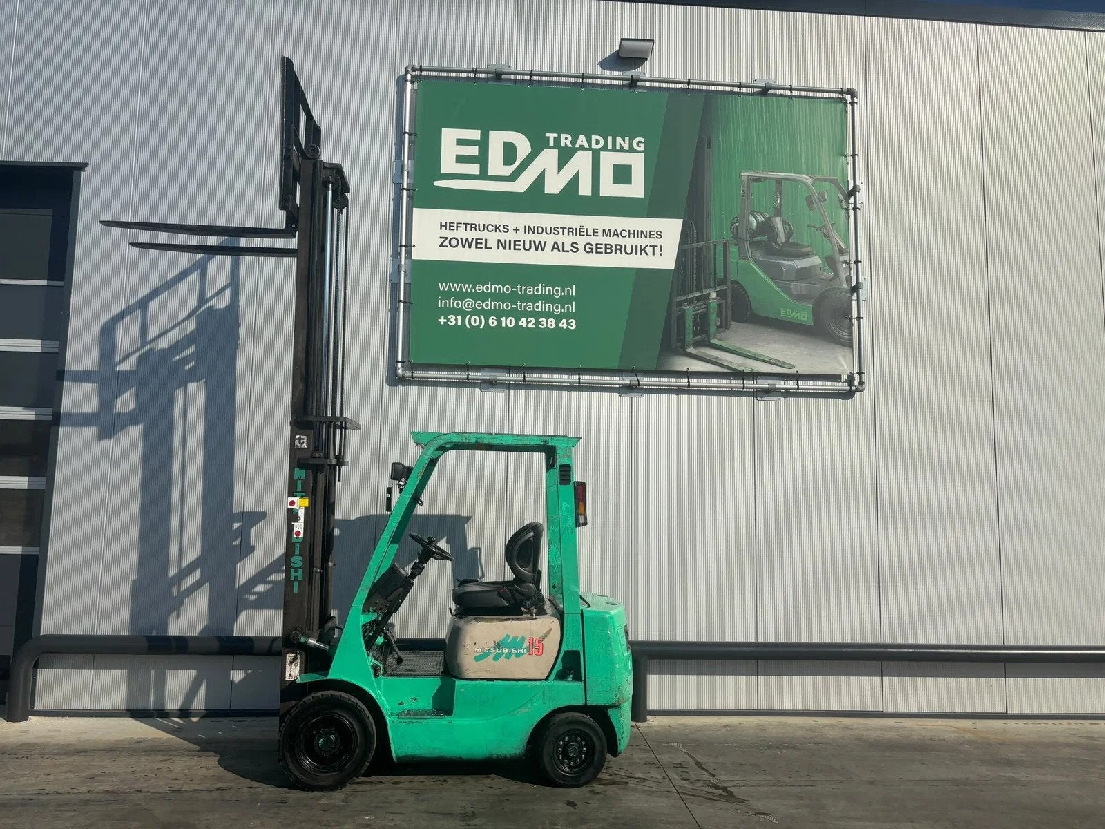 Mitsubishi FD15 Heftruck Diesel (bj 1994), 1000 tot 2000 kg, Diesel, Heftruck, Mitsubishi