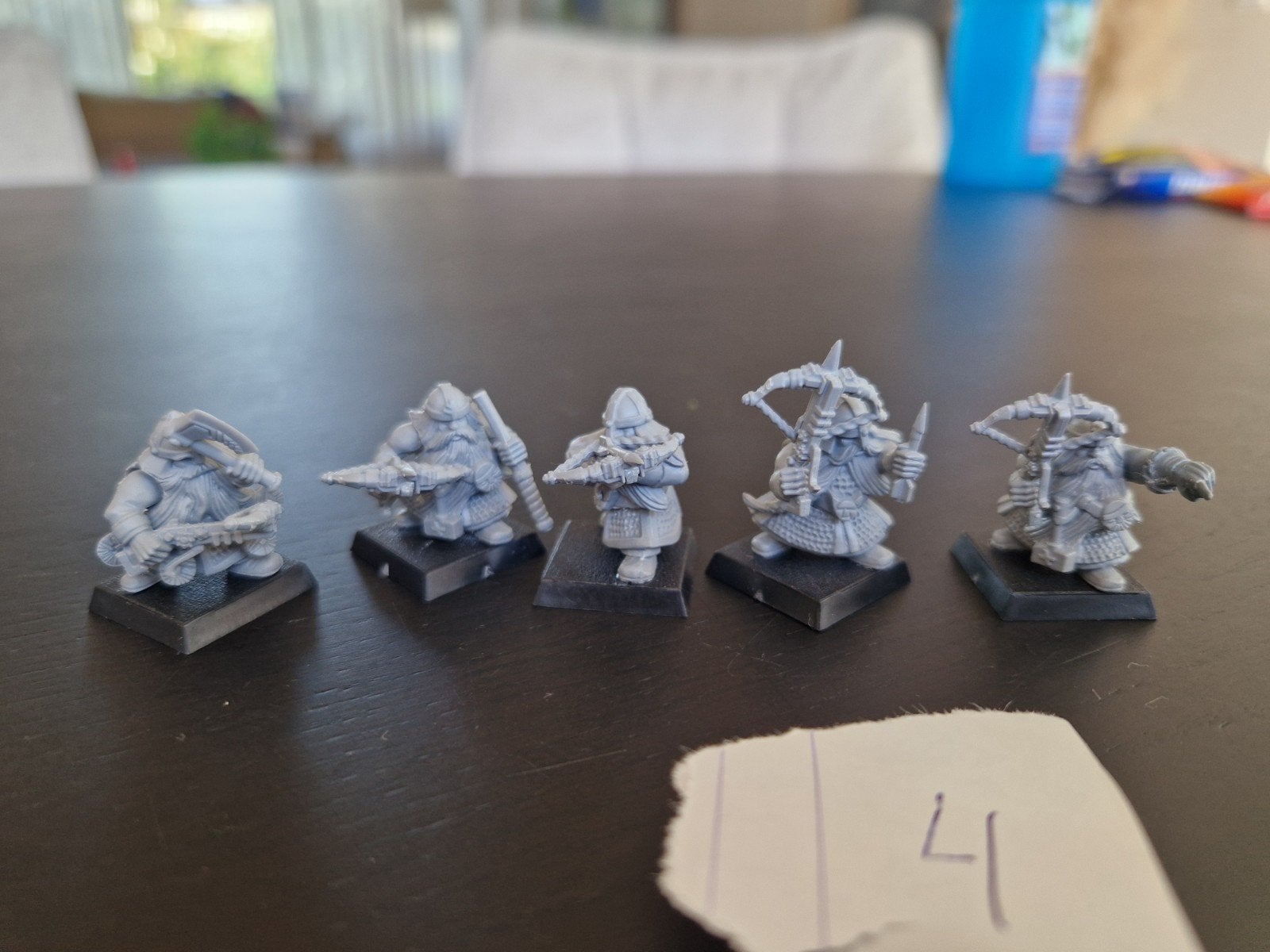 Warhammer Dwergen Kruisboogschutters (5 stuks), Ophalen of Verzenden, Zo goed als nieuw