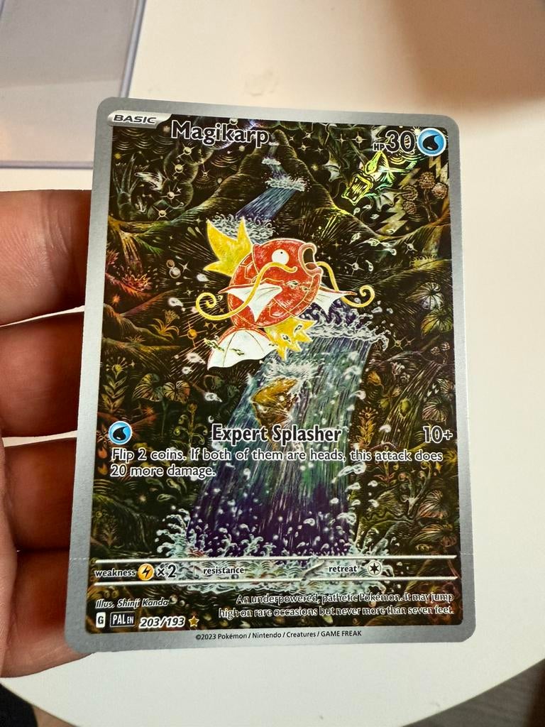 Magikarp 203, Hobby en Vrije tijd, Verzamelkaartspellen | Pokémon, Ophalen, Zo goed als nieuw