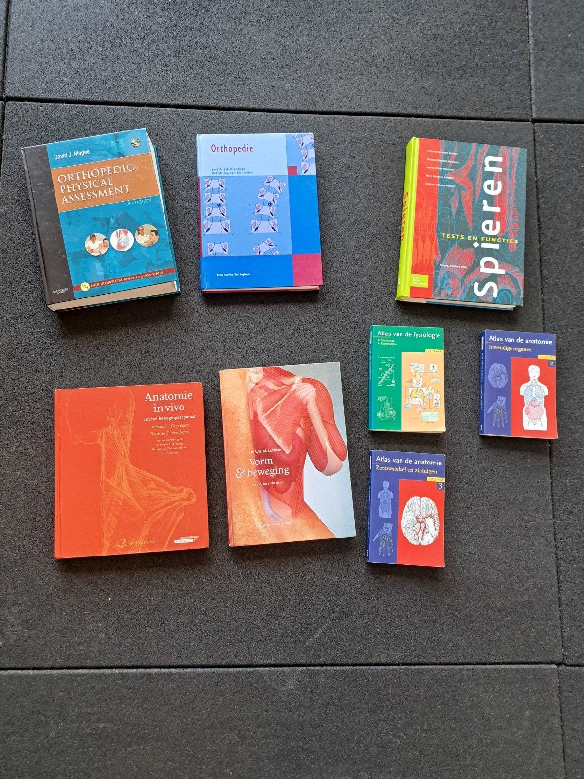 Medische studieboeken voor opleiding fysiotherapie, Boeken, Studieboeken en Cursussen, Diverse auteurs, Zo goed als nieuw, Beta