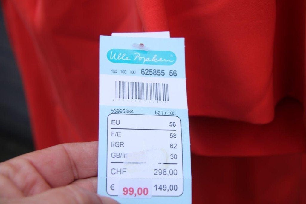 Jasje koraal Ulla Popken mt 56 Nieuw Vaste prijs, Nieuw, Ulla Popken, Ophalen of Verzenden, Jasje of Colbert