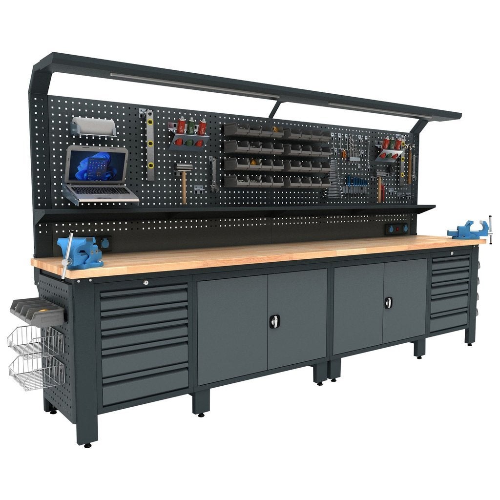 Bullram industriële werkbank (vaste kasten) EXPERT, Auto diversen, Ophalen, Nieuw