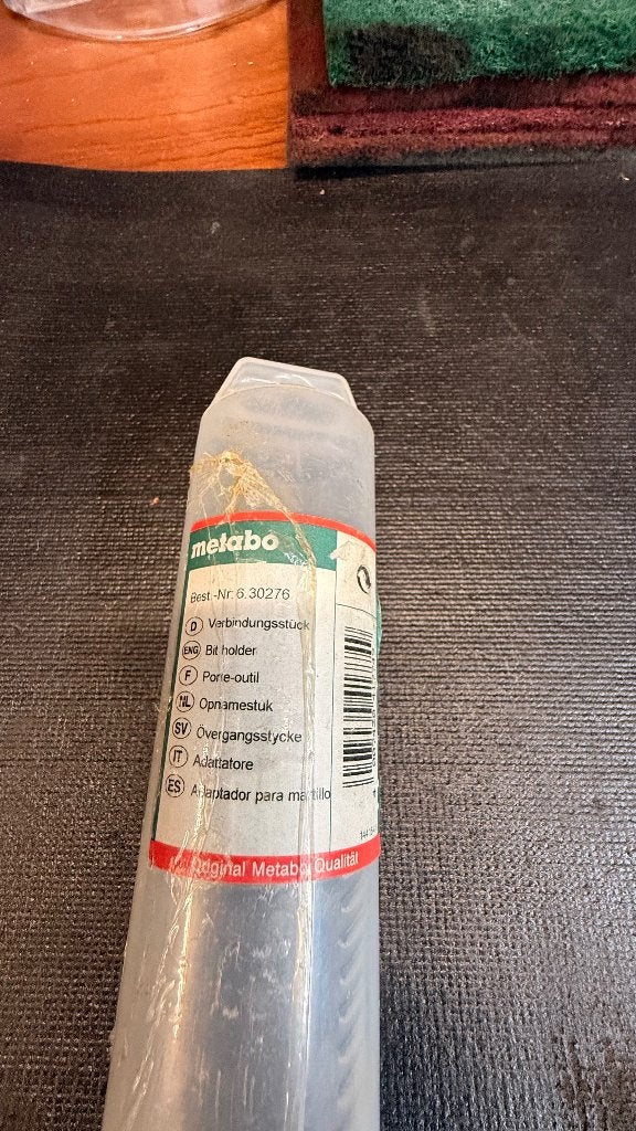 Metabo Connector met meernaadprofiel/SDS-Plus, Ophalen of Verzenden, Nieuw, Boor- en/of Breekhamer, Klopboormechanisme