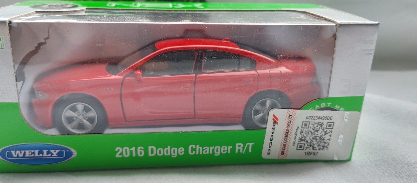 welly 1:43 dodge charger R/T, Verzenden, Nieuw, Auto, Overige merken