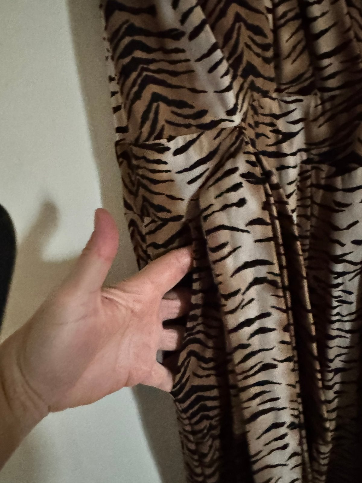 Studio Anneloes tijger print jumpsuit maat M, Verzenden, Zo goed als nieuw, Maat 38/40 (M), Bruin