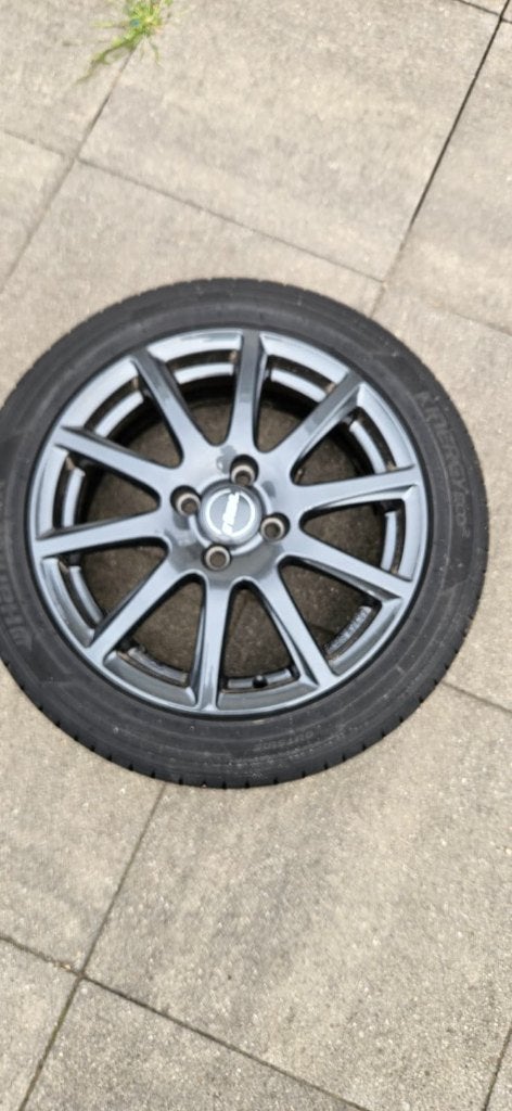 4x 16 inch Rial velgen met Hankook zomerbanden, Auto-onderdelen, Banden en Velgen, Ophalen, Gebruikt, 16 inch, Banden en Velgen