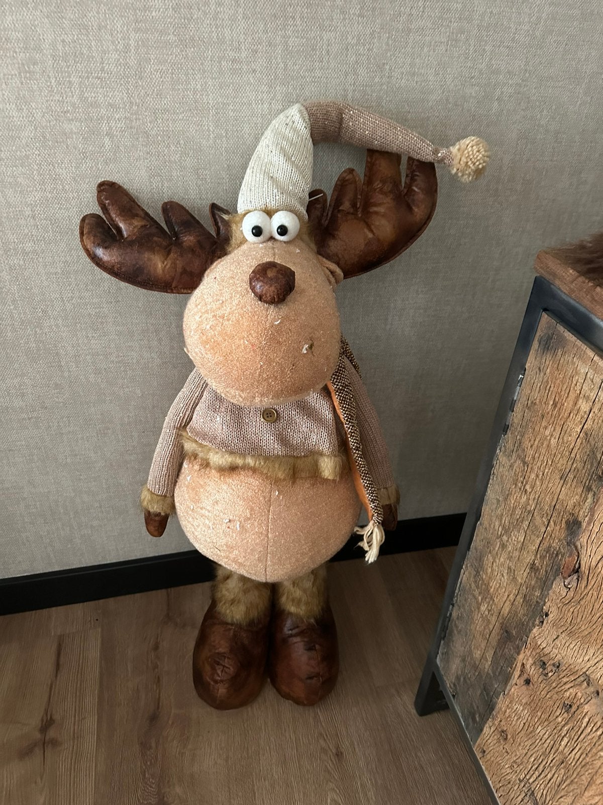 Super mooie kerst eland, Ophalen