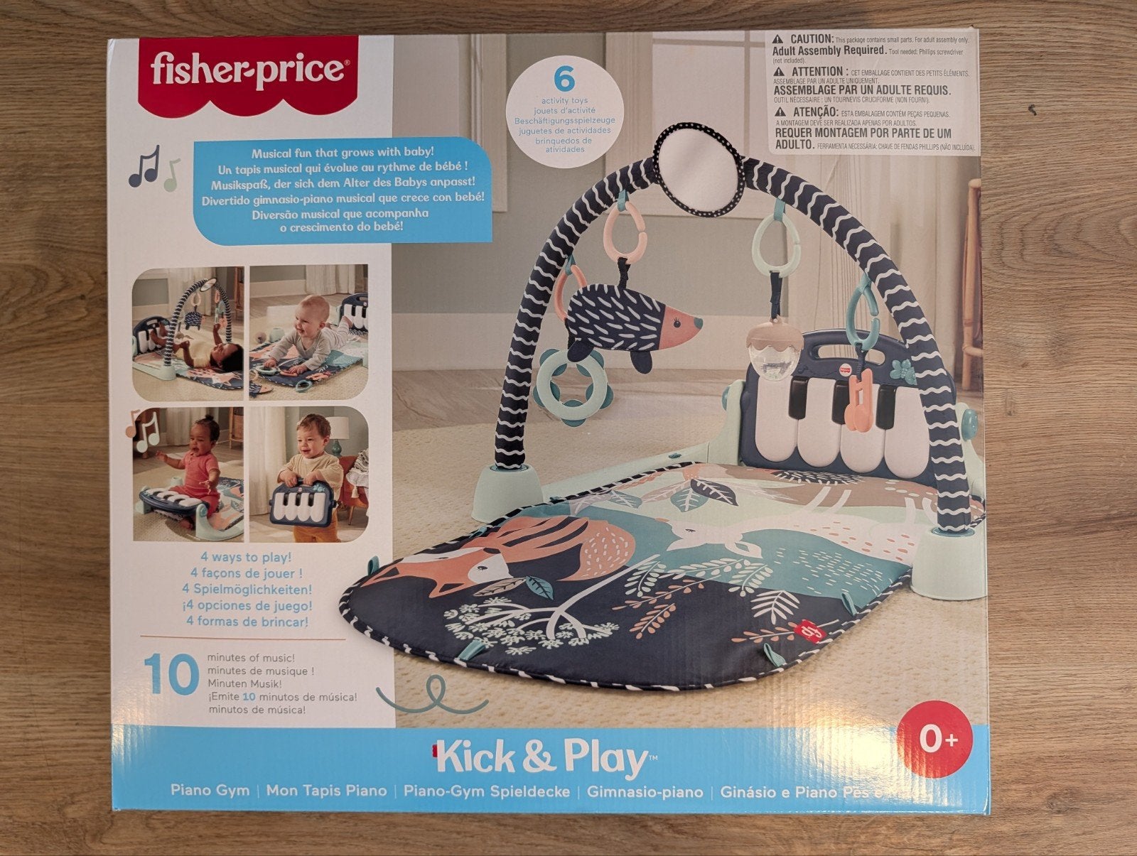Fisher-Price Kick & Play Piano Gym - New, Kinderen en Baby's, Speelgoed | Fisher-Price, Ophalen, Nieuw, Speelset, Met geluid
