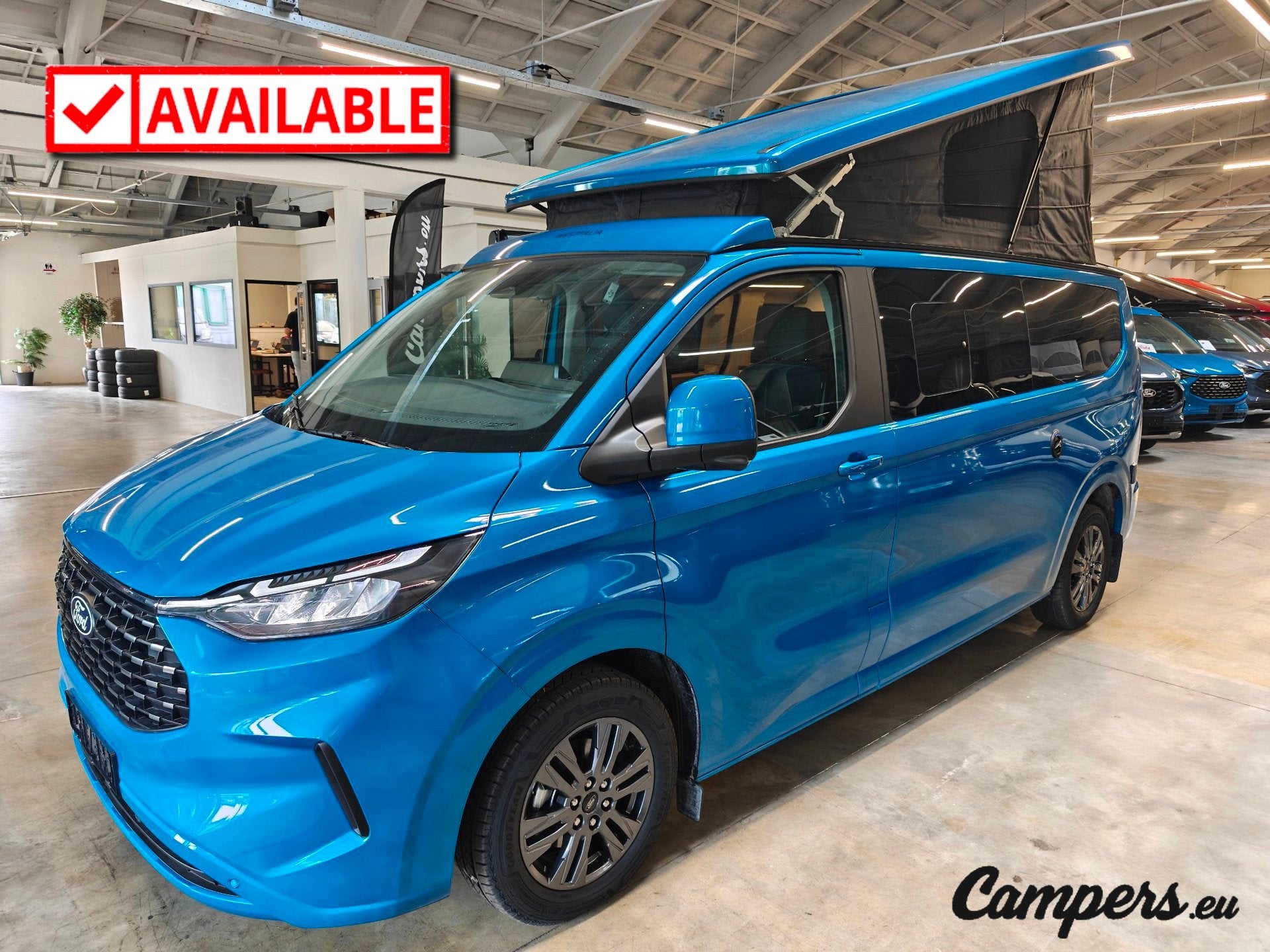 Ford Nugget L2 AWD Titanium 170PK A8 AUT, Automaat, Buscamper of Camperbus, Bedrijf, Diesel