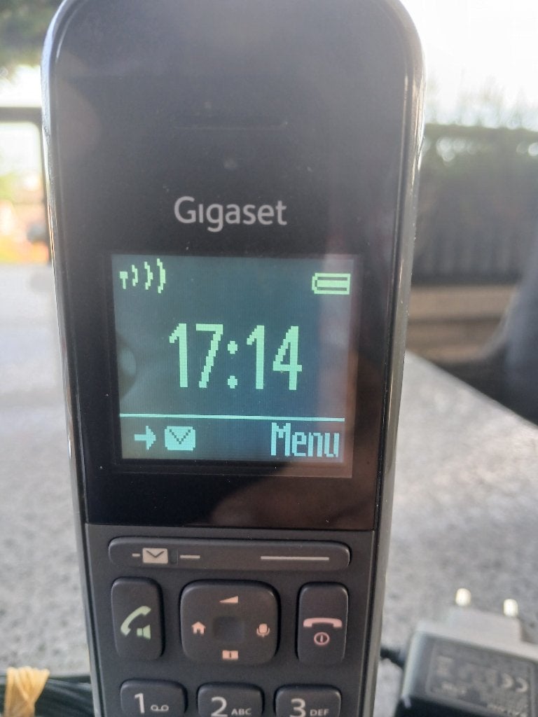 gigaset telefoon, Ophalen of Verzenden, Gebruikt, 1 handset