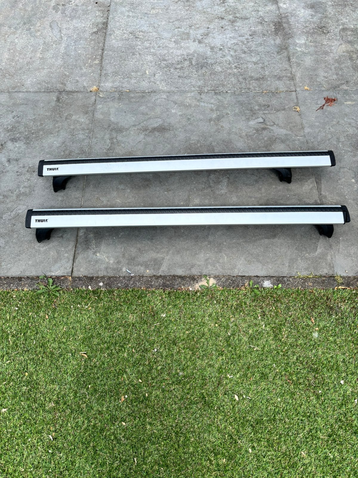 Thule wingbar evo  audi A3 sportsback, Ophalen, Zo goed als nieuw