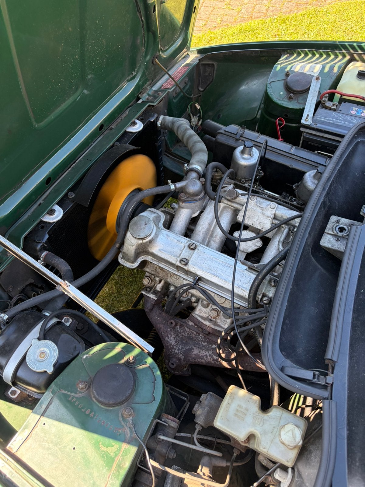 Leuke Triump TR 7 te koop, foto 11