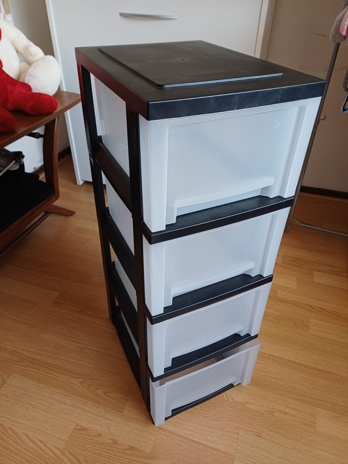 Plastic ladekast, Huis en Inrichting, 3 of 4 laden, Ophalen, Minder dan 100 cm
