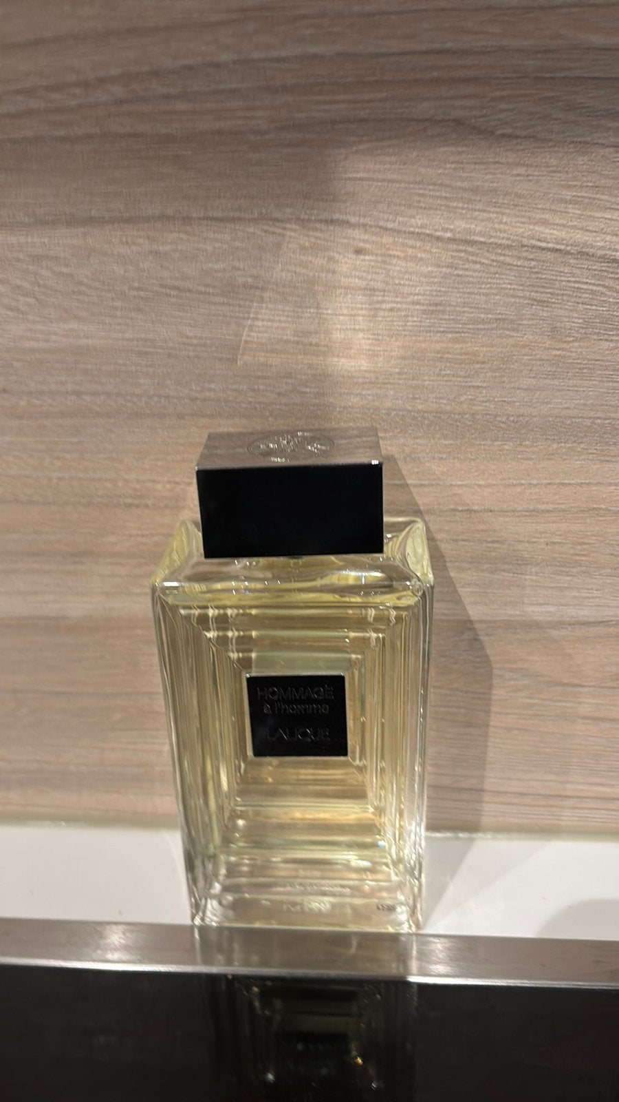 Lalique hommage a l’homme edt 100ml, Ophalen of Verzenden, Zo goed als nieuw