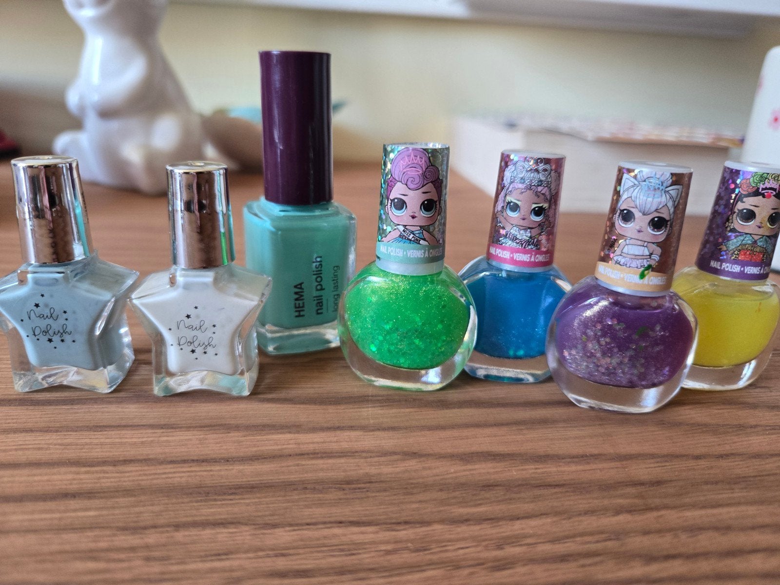 nagellak verschillende kleurtjed, Ophalen, Gebruikt, Overige kleuren, Handen en Nagels
