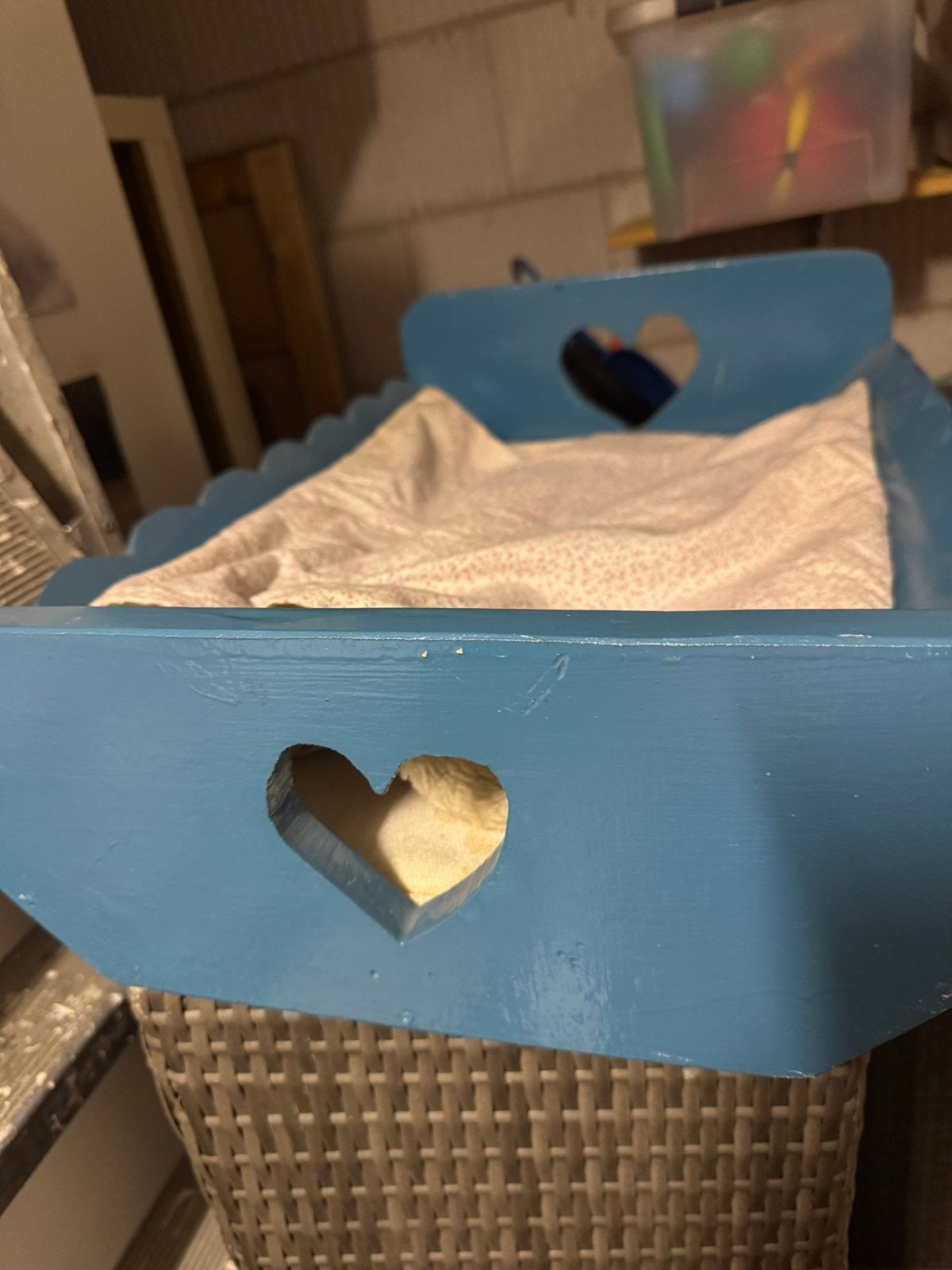 Poppenbed met 2 poppen, Ophalen, Babypop