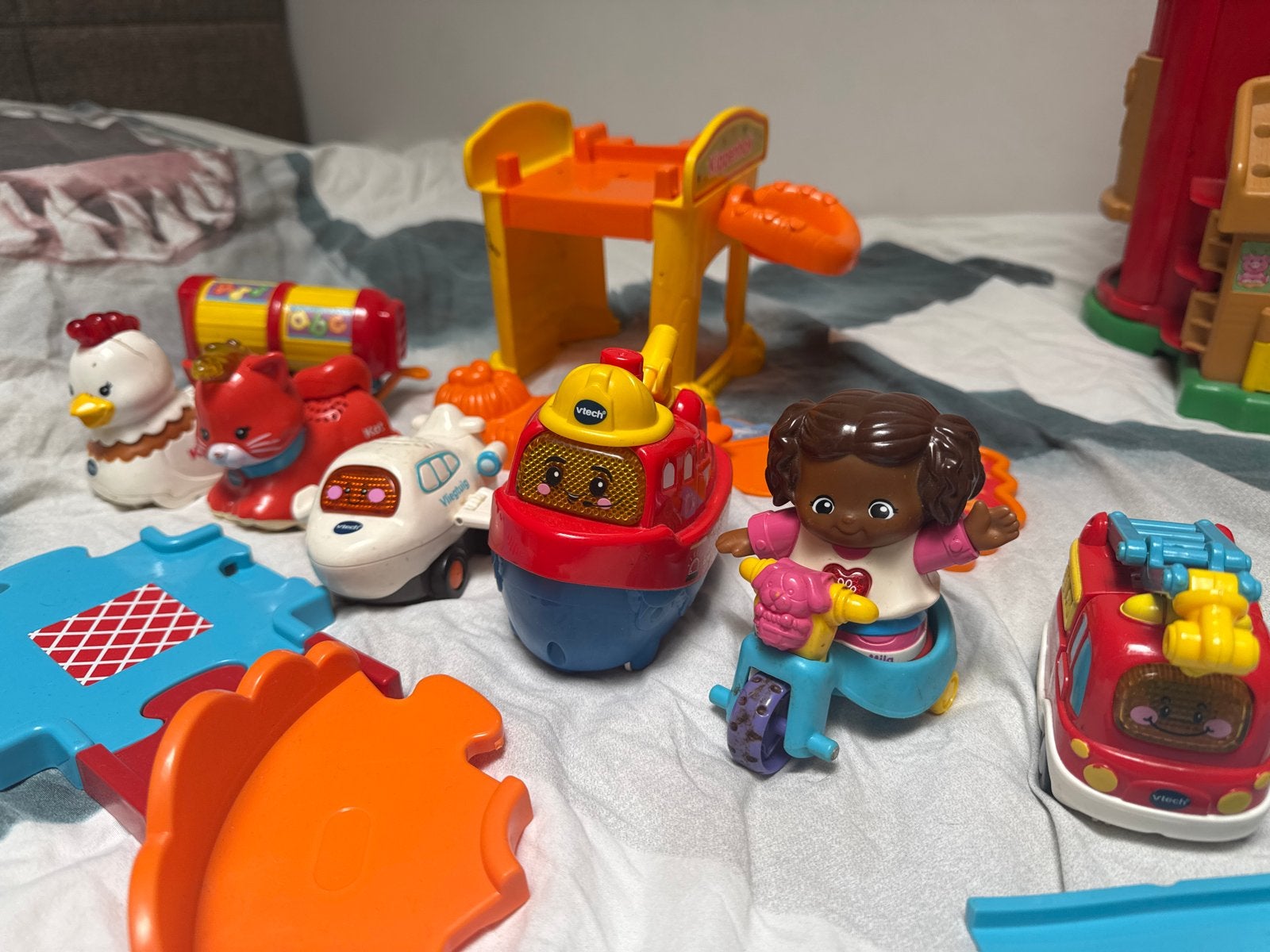 VTech Toet Toet Auto's en Zoef Zoef Dieren speelset, Ophalen of Verzenden, Gebruikt, 6 maanden tot 2 jaar
