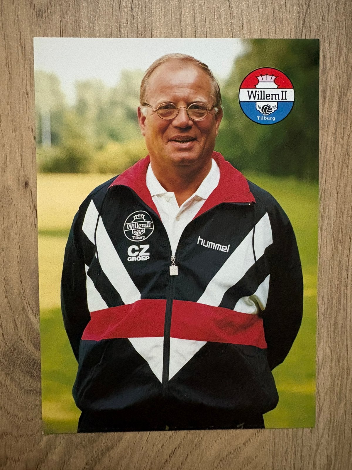 Fotokaart Geert van de Wiel (Willem II)., Ophalen of Verzenden, Nieuw, Willem II, Spelerskaart