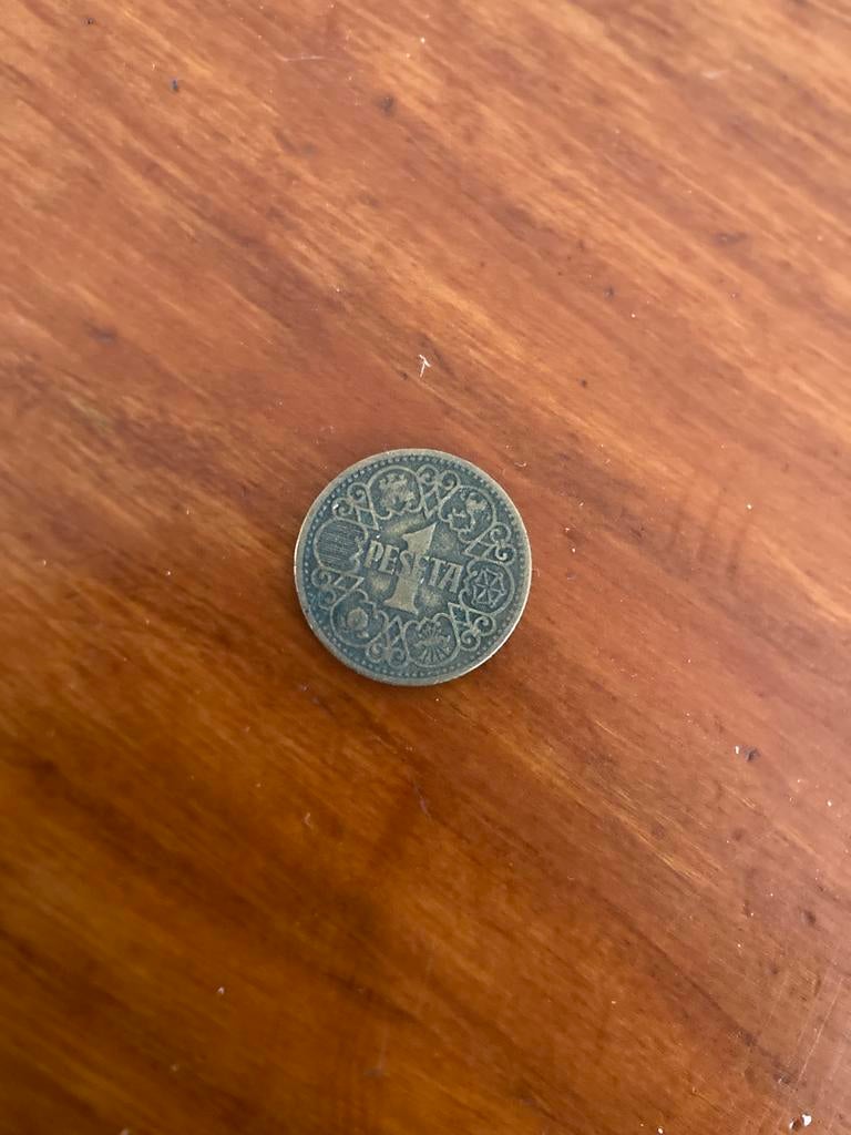 1 peseta (1944), Ophalen of Verzenden, Overige landen
