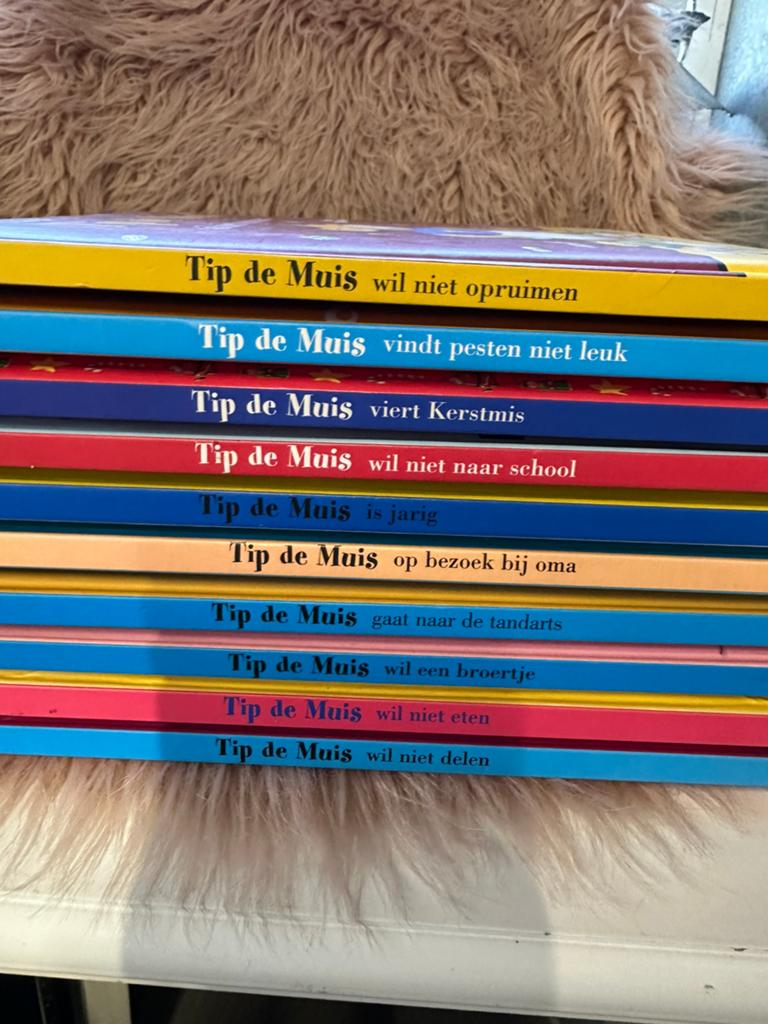Tip de muis boeken uitzoeken 2,50 per stuk, Ophalen of Verzenden, Zo goed als nieuw, 3 tot 4 jaar