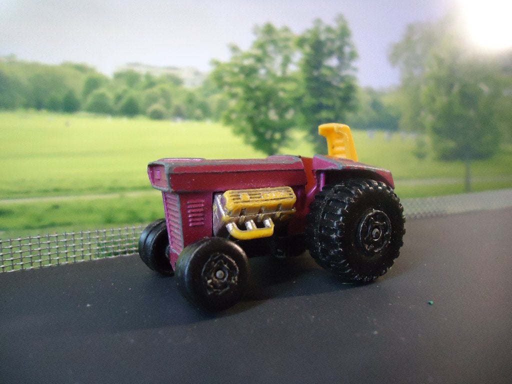 1:52 Mod Tractor - Lesney Matchbox SuperFast 25 1971-1977, Ophalen of Verzenden, Gebruikt, Auto